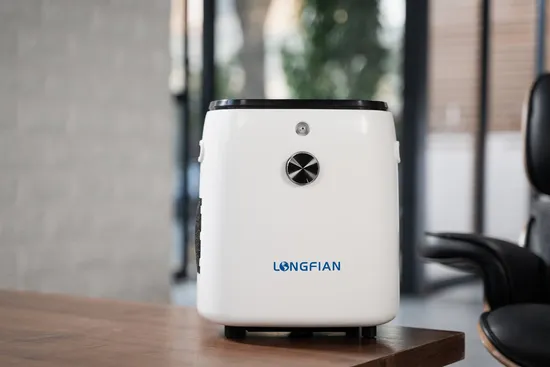 Mini macchina per ossigeno portatile, concentratore di ossigeno a batteria leggera